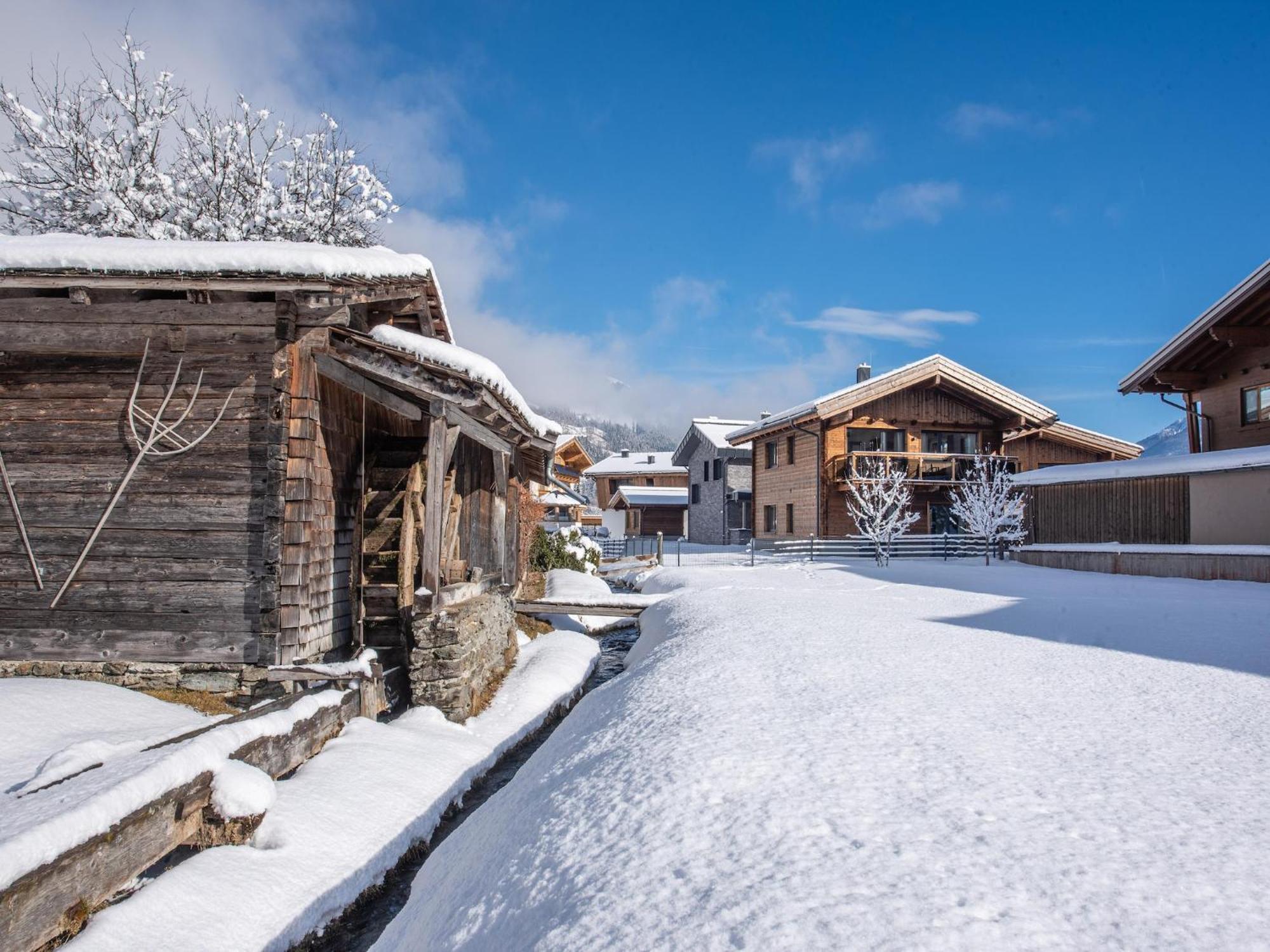The Village Chalet Stone House Wald im Pinzgau Exterior photo